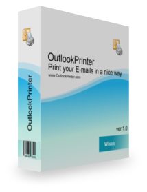 Print E-mails with templates